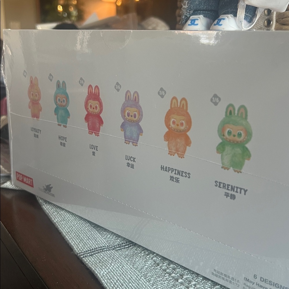 Pop Mart Labubu Big Into Energy Vinyl Plush Pendant Full Whole Set 6 Blind Box - Picture 4 of 7